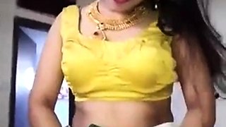 saree stripping new bride