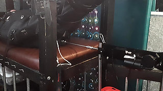 Leather Bondage and Machine Fuck by Mistress LDC