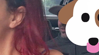 App Driver Catches Passenger Masturbating From Behind!