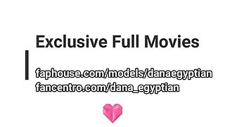 Dana's First Anal - Egyptian Muslim MILF with Huge Tits Takes It Hard