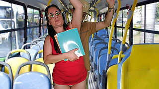 Student being groped on the bus in public!
