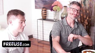 Mike Mancini and Charlie Forde's pornstar smut by FreeUse