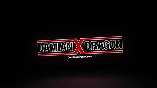 Naughty Damian Dragon Show Off  Body Before Riding Andy Dyme