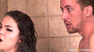 Brazzers - Sharing The Shower scene