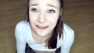 Homemade amateur teen couple toying
