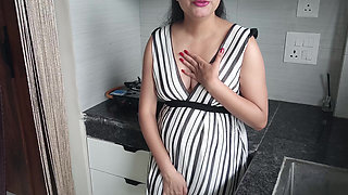 Sexy Indian Step Sister Hardcore Hot Sex with Her Step Brother in Kitchen