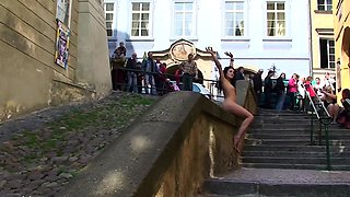 Busty brunette with big boobs rides cock