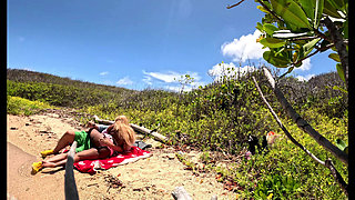 A Memorable Blow Job on Our Small, Private Beach on Oahu, Hawaii