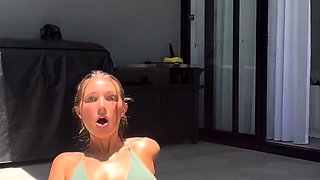 Gracewearslace Masturbates With Dildo In Daylight Onlyfans