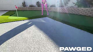 Big Booty Alt White Girl Fucks by the Pool