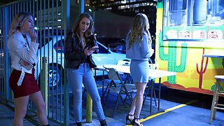 Isiah Maxwell and his huge black cock fucked all the pussies in jeans