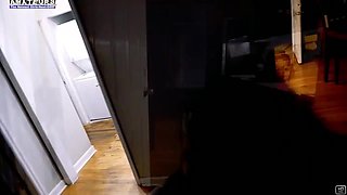 Raven Lane - Brunette Beauty Sucks A Juicy Big Dick And Gets A Cum Facial!