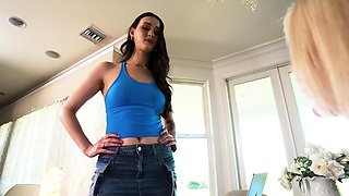 Pretty Sluts Serves Foot Blowjob