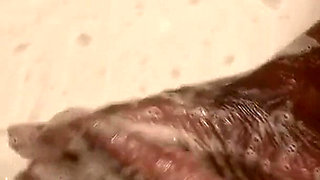 In the Bath Rubbing Washing My Feet