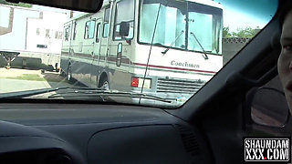 Holly Lane Sucked My Dick in My F-150