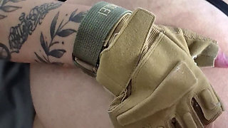 My costumed slut girlfriend gave me all her holes! I came inside the ass!