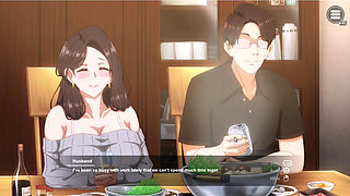 Hentai Game - Kinjo No Hitozuma2 - My Neighbors Wife 2 - What Happened Last Night - Cowgirl Hentai