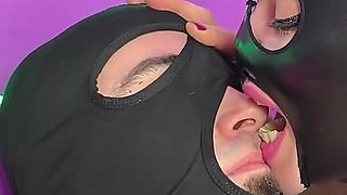 Dirty Sock Jerk off Instructions with Sniffing Mistress Irena Mur's Breath