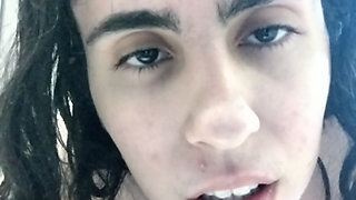 Beautiful girl masturbating