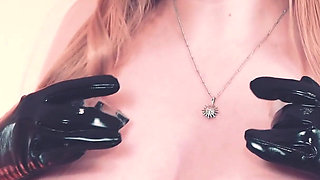 MILF in Stockings Hot Pussy Play! Thigh High Boots and Big Ass!