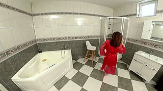 Pregnant housewife cheats on her husband with you