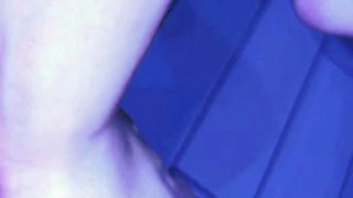 Intense finger fucking session for hairy MILF squirter
