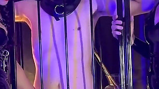 Teasing Our Caged Slave