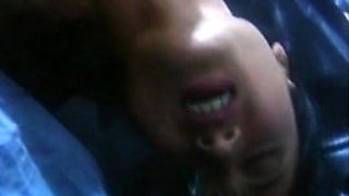 Amateur milf doing a blowjob ending in a facial