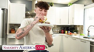 Ellie Tay and Ethan Seeks's blowjob movie by My Friend's Hot Mom