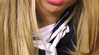 Big Tit Asian College Teen Arianny Gives Teacher a Handjob Uncensored