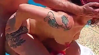 I Gape Katrina Punk's Ass and Fuck Her Feet Outdoors
