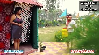 Lustful Indian slutty MILF porn emotional movie