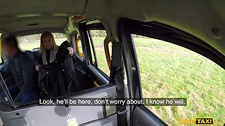 Greedy Bombshell in Fake Taxi