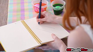 Easter gift by hottie teenage stepsister