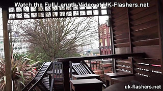 British Lassie Wants to be Seen on the Streets at UK-Flashers