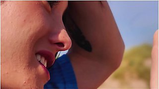 Cute Brunette Cooks Naked And Masturbates