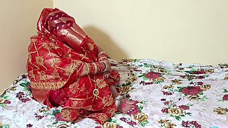 First Night with Husband Wife Arrange Marriage Suhagrat Indian First Night Homemade Newly Married Couple