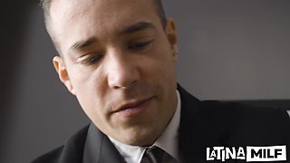 Charming breasty seductress breathtaking sex clip