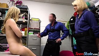 Bisex officer associate shagging a teenager