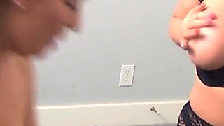 Horny MILF Step Sisters Jerk Together