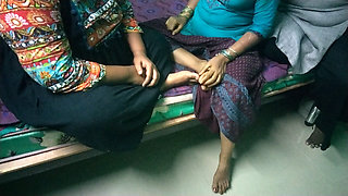 Three Aunty Talking at Bedroom
