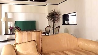 Shaved Japanese pussy fingered and licked