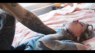 Tinder date ANAL fuck with a TATTOOED pornstar