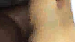 horny amateur milf fucks BBC in her house mm