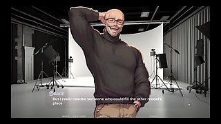 My New Girlfriend [ Taboo Hentai Game ] Ep.34 My GF Do a Sexy Secretary Role Play Photoshoot with a Stranger!