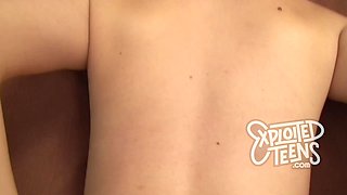 This video features  mins of young creampies