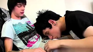 Gay sex boy cut Inked emo Lewis Romeo is the dominant dude r