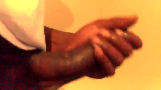 I can't believe he did this! Big black gay big dick amateur BBC cum load 110