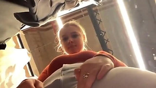 Masturbating in a Fitting Room