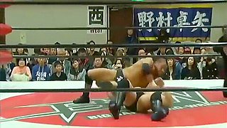 Classic hard japan wrestling